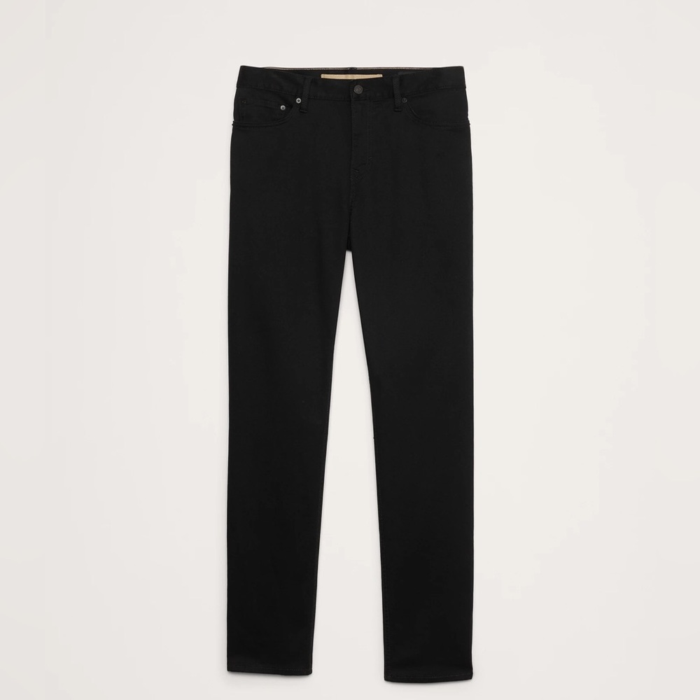 Men’s Banana Republic Traveler Pant - Black - 35x32
